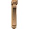 Ekena Millwork Legacy Arts and Crafts Rough Sawn Bracket w/ Offset Brace, Western Red Cedar, 6"W x 32"D x 32"H BKT0604X32X32LEC03RWR - alternate 4